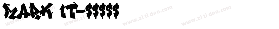 Mark It字体转换